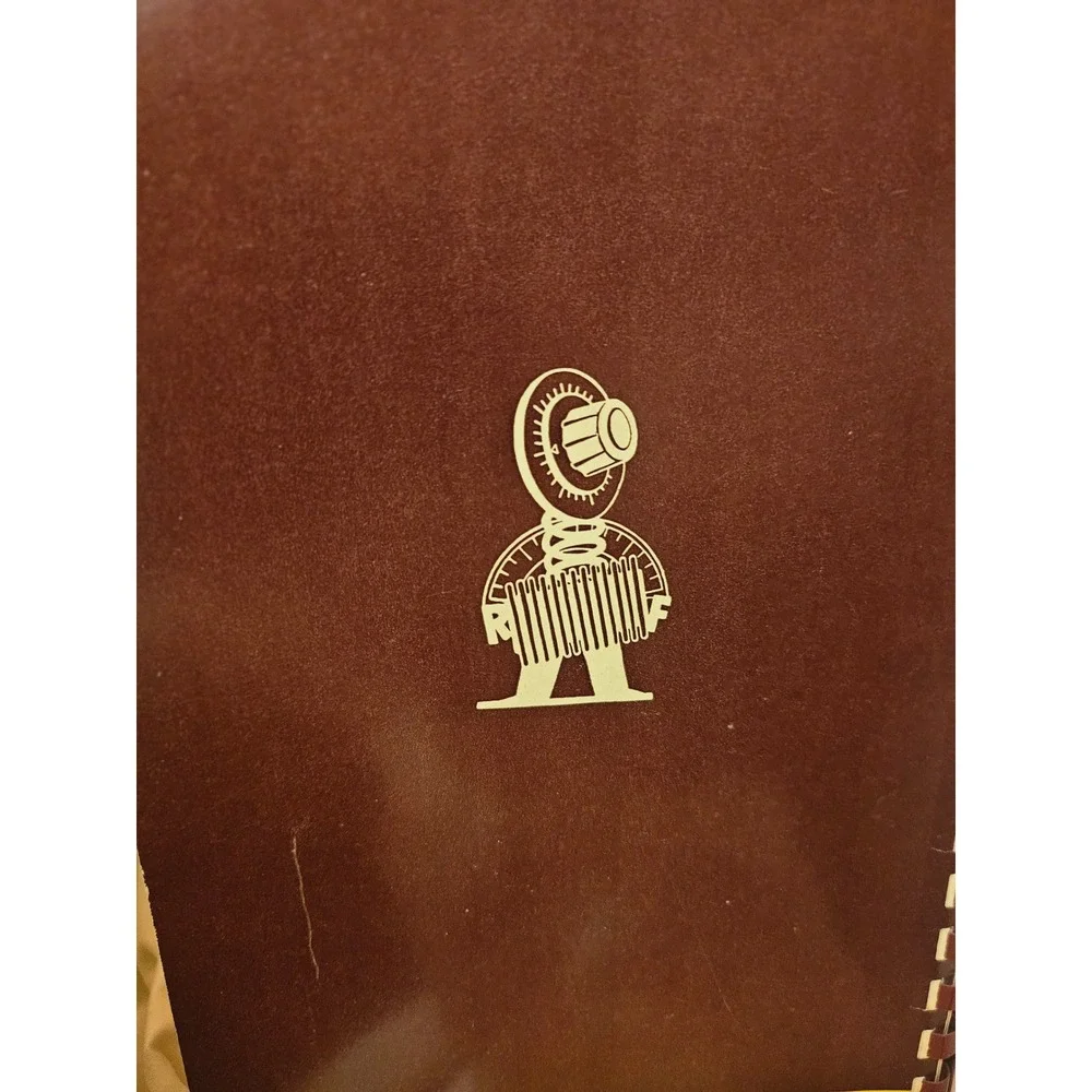 Vintage 1953 Robertshaw Measured Heat Cook Book Spiral Bound Mid Century Retro